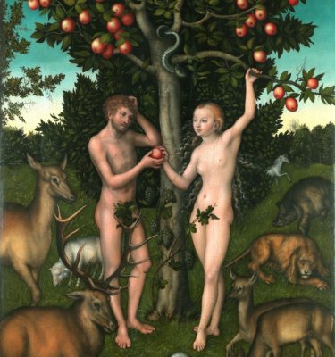 Cranach the Elder The Temptation in the Garden